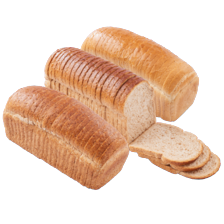 Ribbelbrood wit, bruin of fijn volkoren